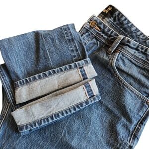 Todd Shelton Selvedge Jeans Men's 39 Blue Denim Basic Straight Casual 38x32